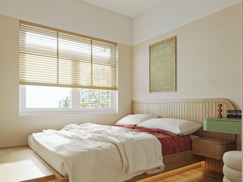 Giường ngủ kê 2 vách là gì? Tác hại và cách bố trí giường đúng | Quietlux