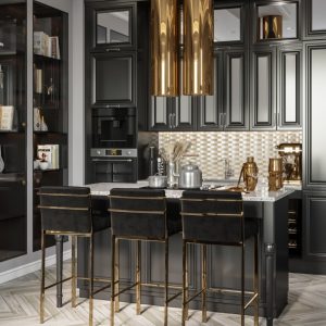 Tủ bếp Tân Cổ Điển 04