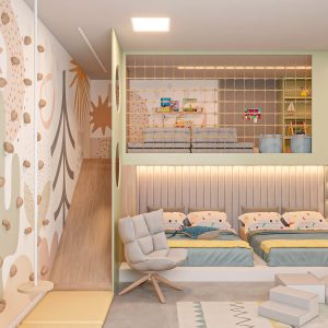 Giường tầng trẻ em Mẫu 25