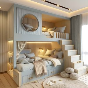 Giường tầng trẻ em Mẫu 44