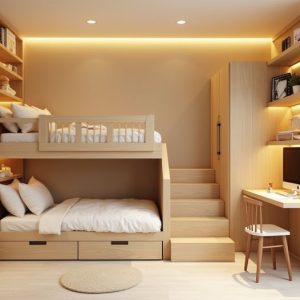 Giường tầng trẻ em Mẫu 48