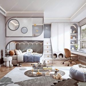 Nội thất phòng ngủ trẻ em Mẫu 16