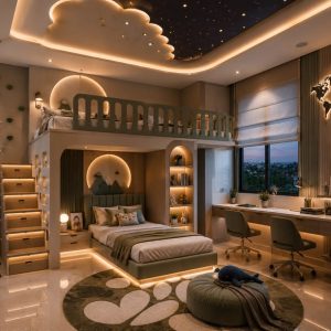 Nội thất phòng ngủ trẻ em Mẫu 28