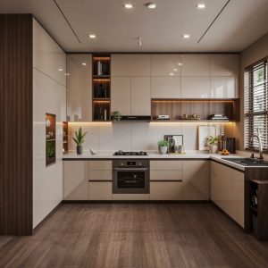 Tủ bếp hiện đại Mẫu 03