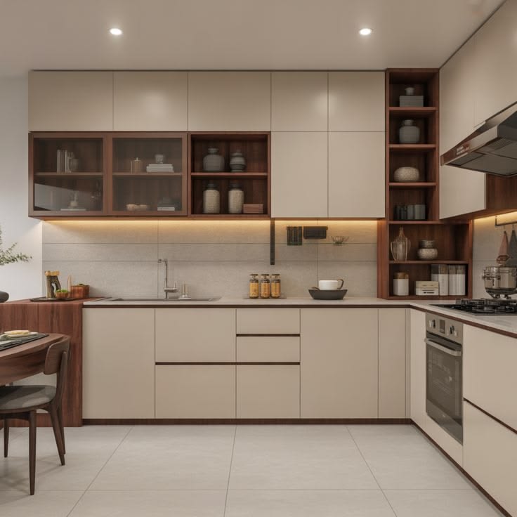 Tủ bếp hiện đại Mẫu 04 - Tủ bếp hiện đại cao cấp QuietLux