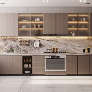 Tủ bếp hiện đại Mẫu 07