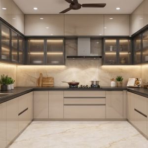 Tủ bếp hiện đại Mẫu 09