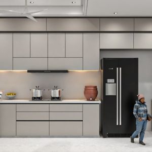 Tủ bếp hiện đại Mẫu 12