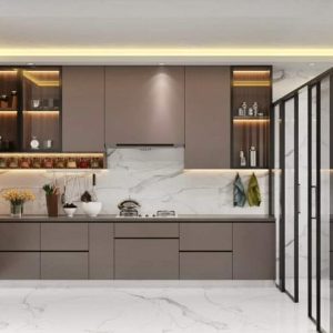 Tủ bếp hiện đại Mẫu 18