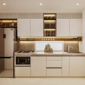 Tủ bếp hiện đại Mẫu 19