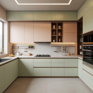 Tủ bếp hiện đại Mẫu 35