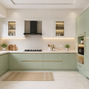 Tủ bếp tân cổ điển Mẫu 07